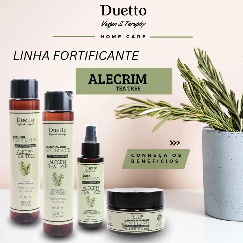 Kit Vegano Fortificante Vegan & Teraphy Duetto Professional