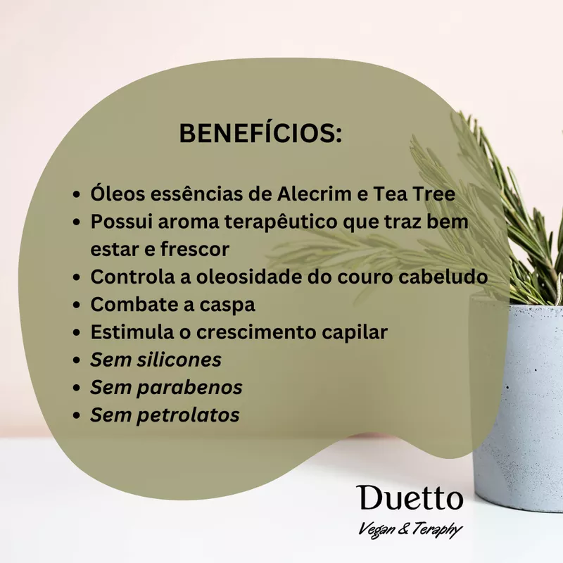 Kit Vegano Fortificante Vegan & Teraphy Duetto Professional