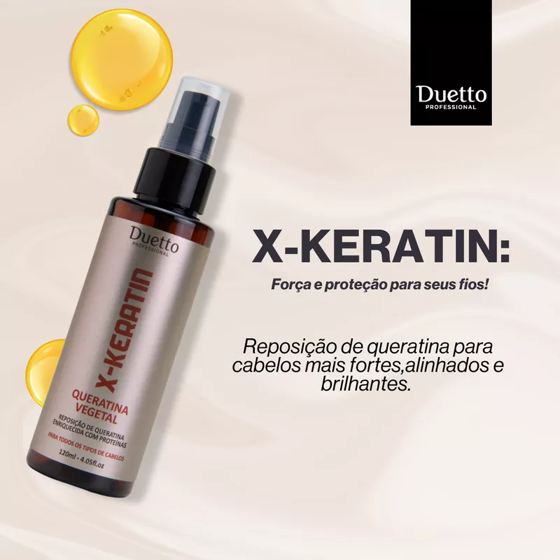 X-Keratin Queratina vegetal Duetto Professional 120ml