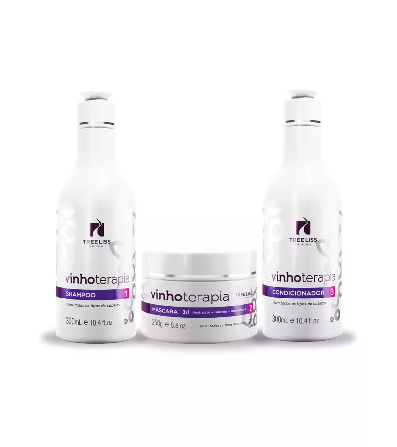 Kit Vinhoterapia Treeliss - AIKO COSMÉTICOS