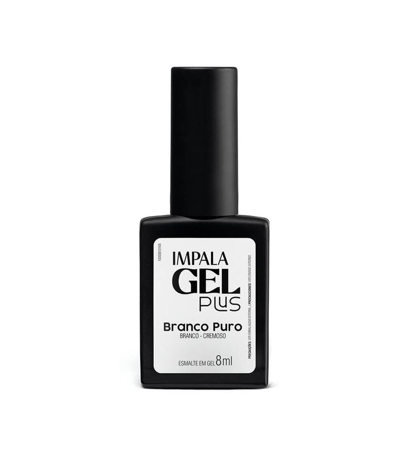 Impala Esmalte Gel Plus Branco - Puro 8ml - AIKO COSMÉTICOS