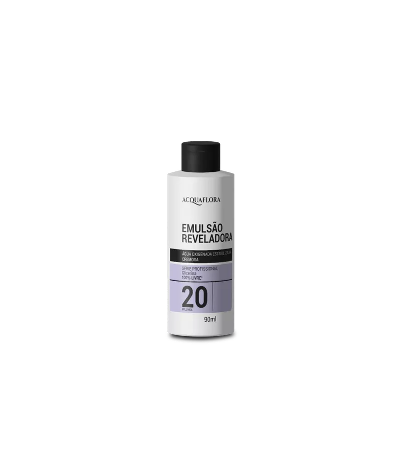 Acquaflora Emulsão Reveladora 20vol 90ml (Água Oxi... - AIKO COSMÉTICOS