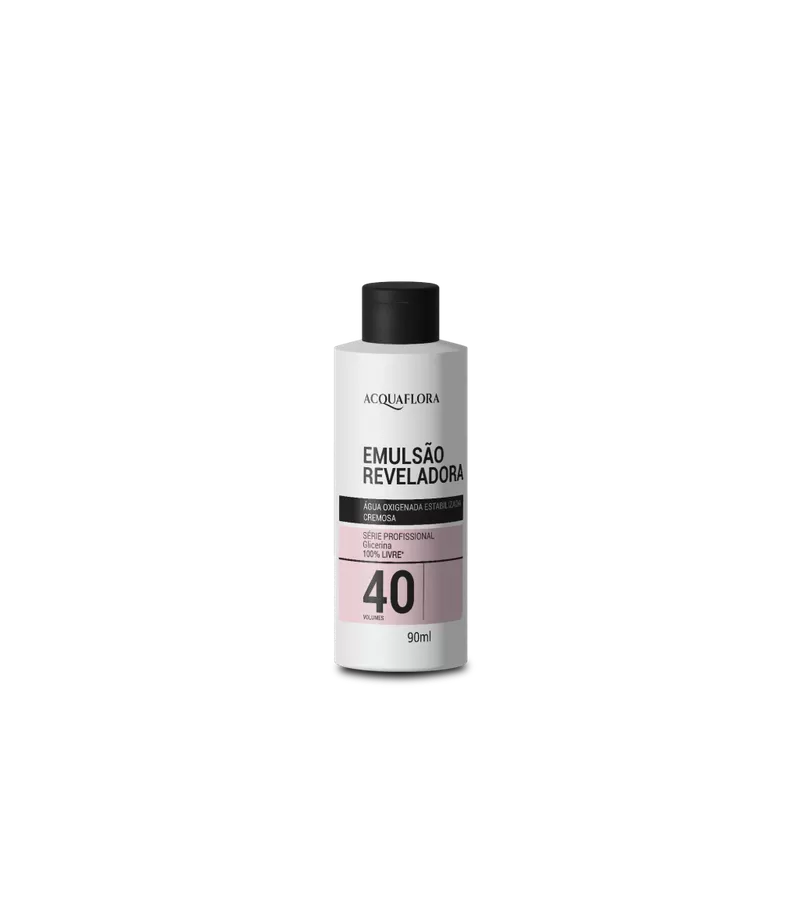 Acquaflora Emulsão Reveladora 40vol 90ml (Água Oxi... - AIKO COSMÉTICOS