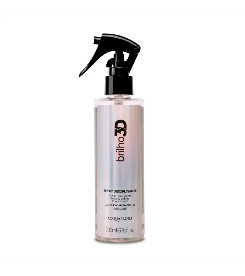 Acquaflora Spray Disciplinante Brilho 3d 200ml - AIKO COSMÉTICOS