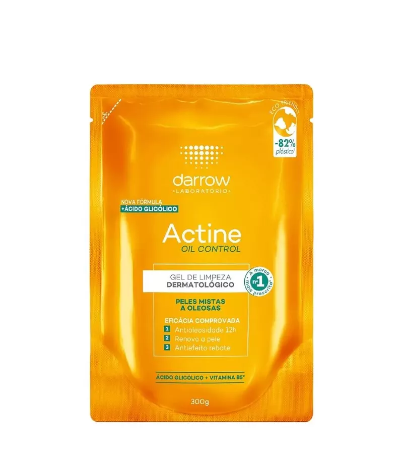 Actine Gel de limpeza Oil Control Sachê 300g - AIKO COSMÉTICOS