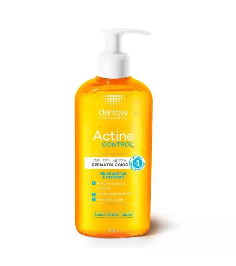 Darrow Actine Gel de Limpeza Oil Control 240g - AIKO COSMÉTICOS