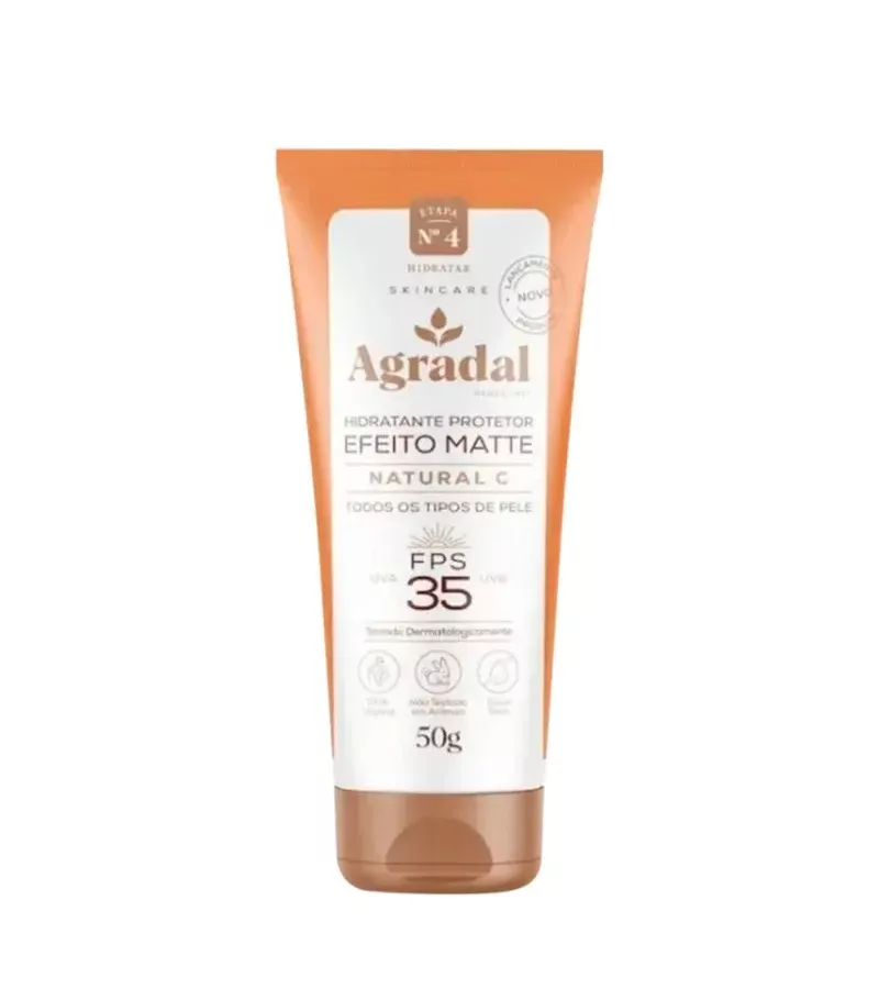 Agradal Hidratante Protetor Efeito Matte Natural C... - AIKO COSMÉTICOS