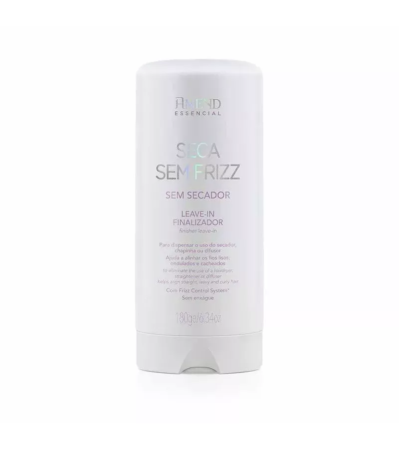 Amend Essencial Leave-In Seca Sem Frizz 180g - AIKO COSMÉTICOS