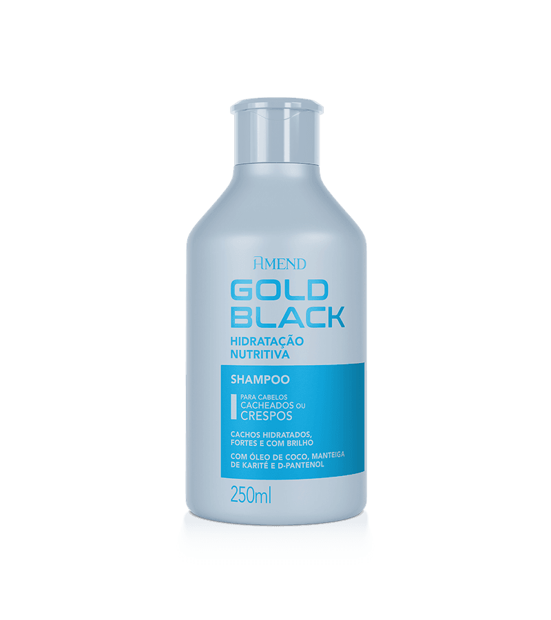 Amend Gold Black Shampoo 250ml - AIKO COSMÉTICOS