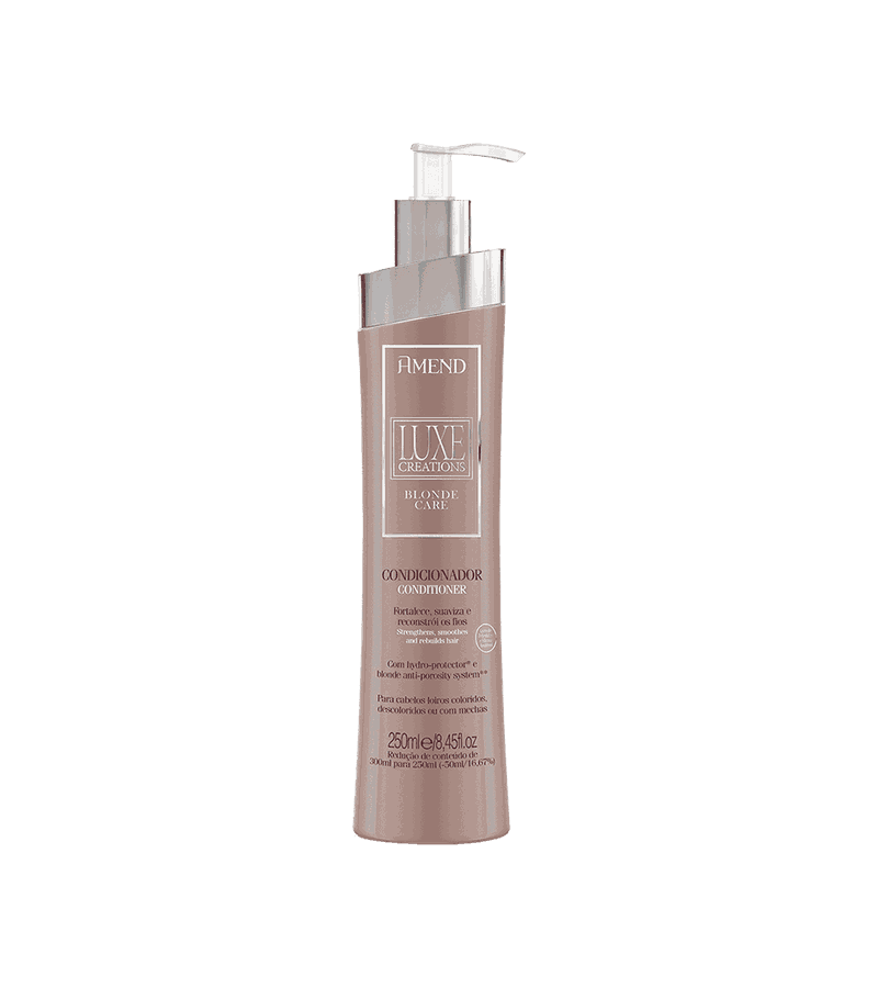 Amend Luxe Creations Blonde Care Condicionador 250... - AIKO COSMÉTICOS