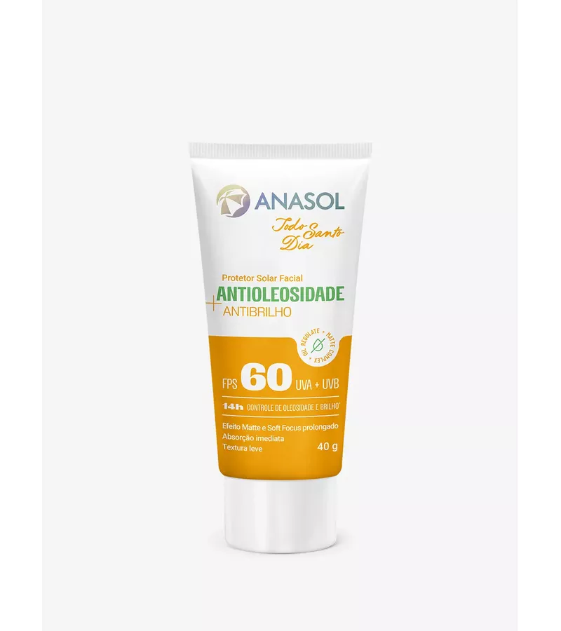 Anasol protetor solar facial todo santo dia - anti... - AIKO COSMÉTICOS