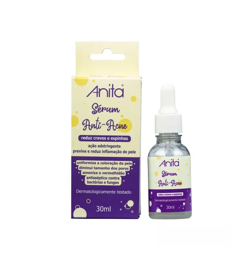 Anita Sérum Anti-Acne 30ml - AIKO COSMÉTICOS