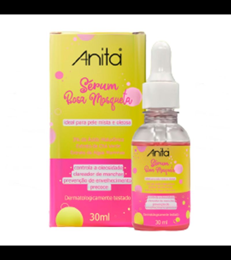 Anita Sérum Rosa Mosqueta 30ml - AIKO COSMÉTICOS