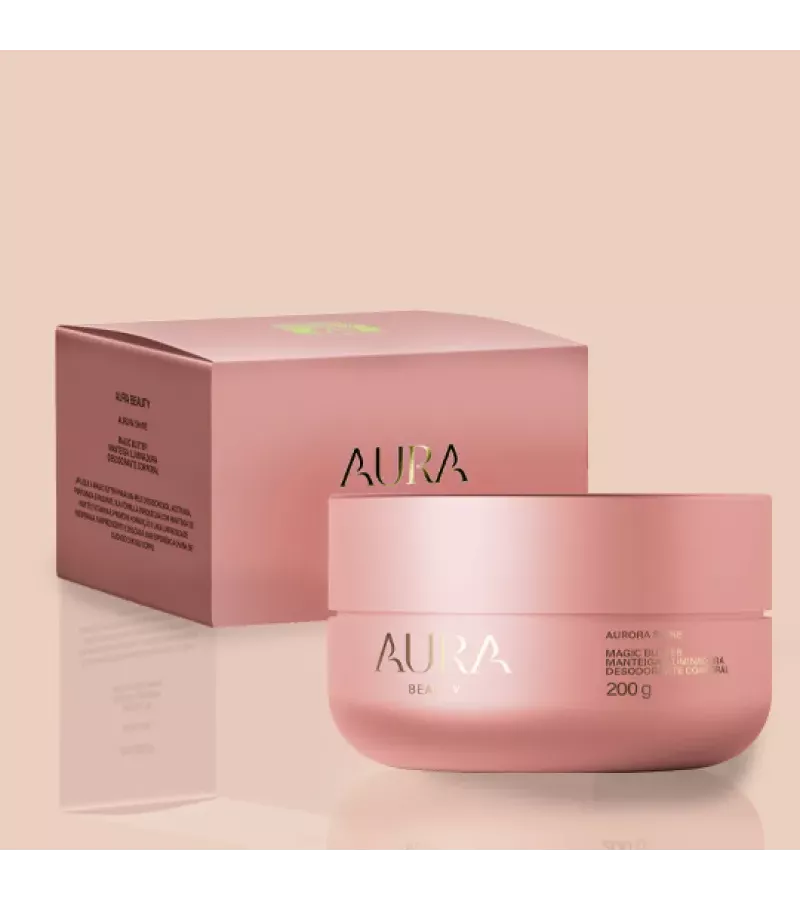 Aura Beauty Manteiga Iluminadora Desodorante Corpo... - AIKO COSMÉTICOS