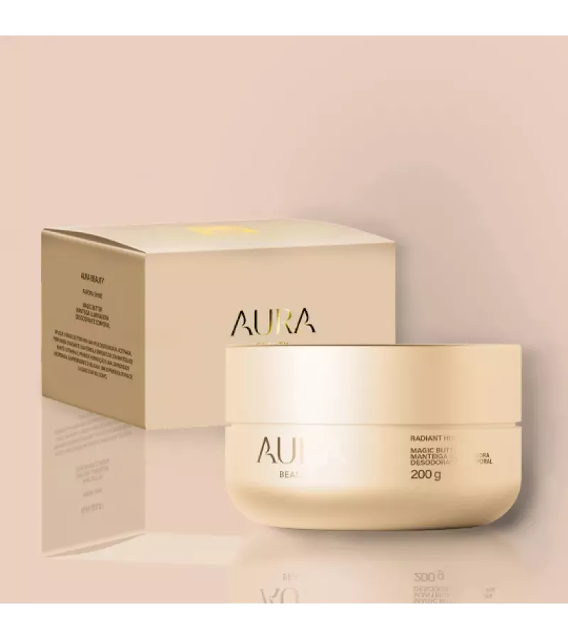 Aura Beauty Manteiga Iluminadora Desodorante Corpo... - AIKO COSMÉTICOS