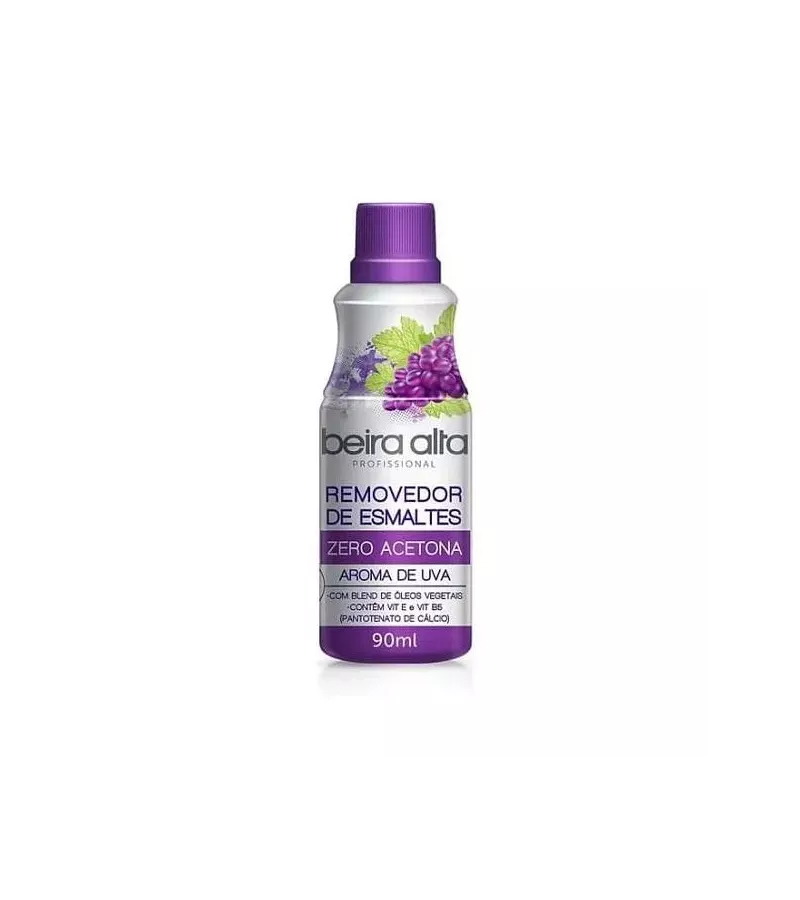 Beira Alta Removedor Zero Acetona Aroma de Uva 9... - AIKO COSMÉTICOS