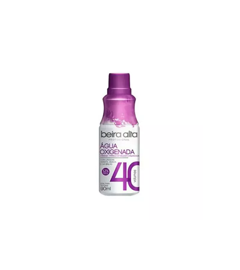 Beira Alta Água Oxigenada Cremosa 40 Volumes 90ml - AIKO COSMÉTICOS