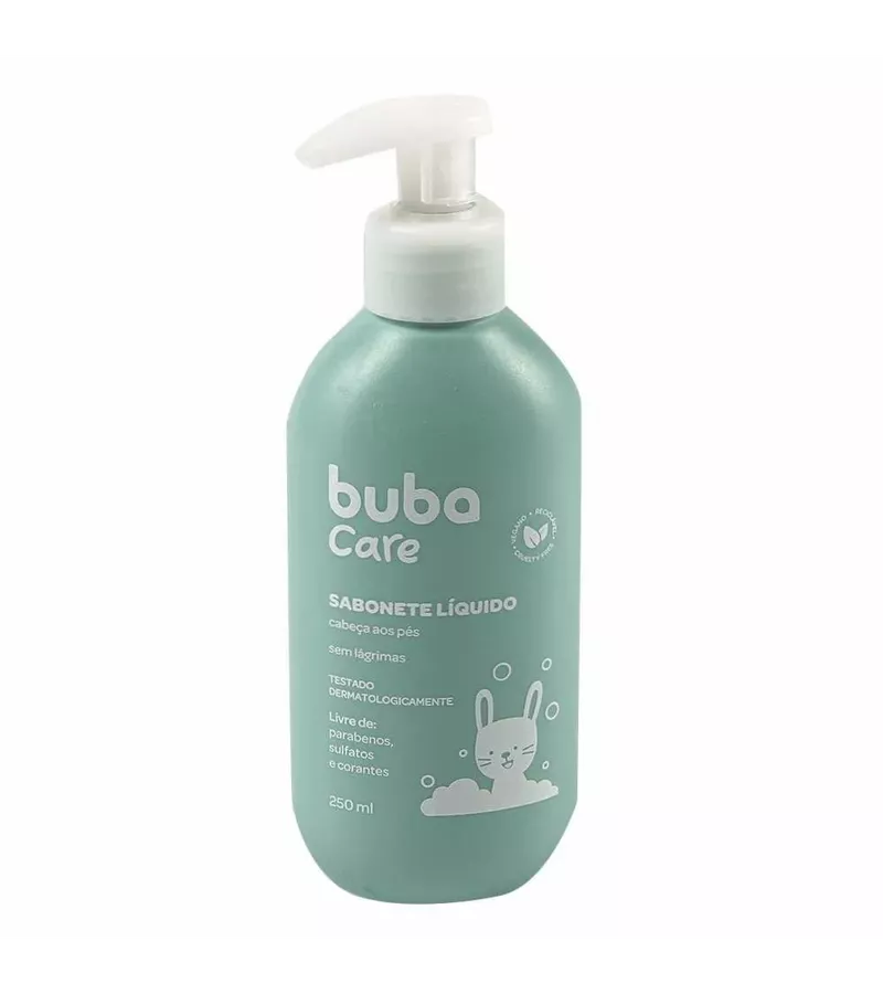 Buba Care Sabonete Líquido Dos Pés A Cabeça - 250 ... - AIKO COSMÉTICOS