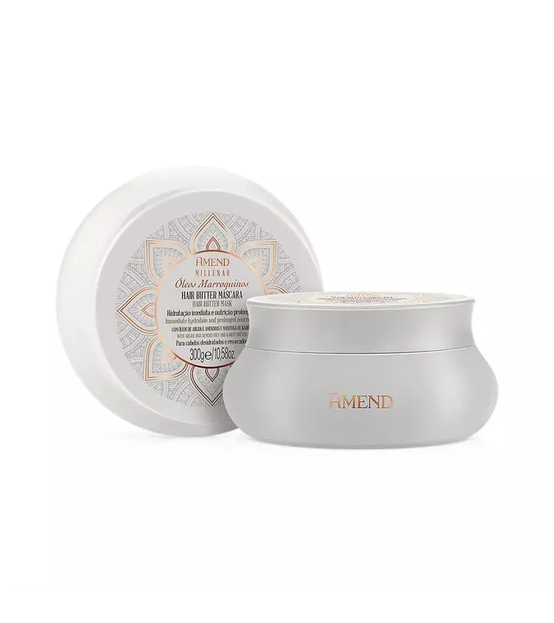 Máscara Óleos Marroquinos 300g - AIKO COSMÉTICOS