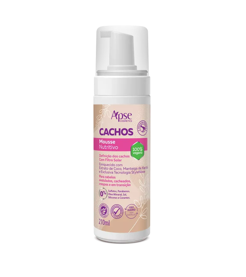 Mousse nutritivo 210ml - AIKO COSMÉTICOS