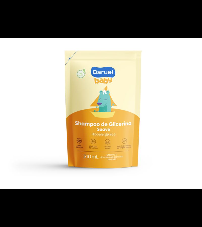 Shampoo de Glicerina Refil 210ml - AIKO COSMÉTICOS