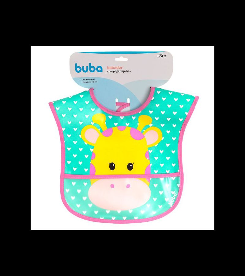 Babador com Bolso Girafa - AIKO COSMÉTICOS