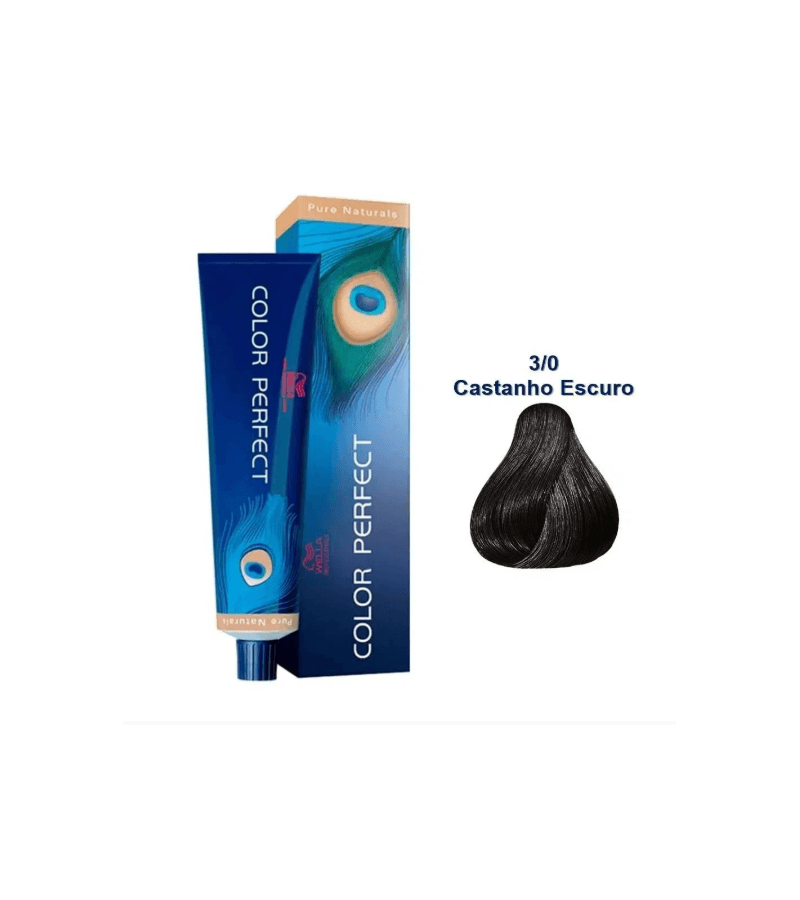 Color Perfect 3/0 Castanho Escuro 60g/60ml - AIKO COSMÉTICOS