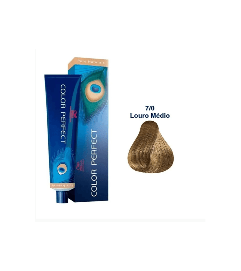 Color Perfect 7/0 Louro Médio 60g/60ml - AIKO COSMÉTICOS