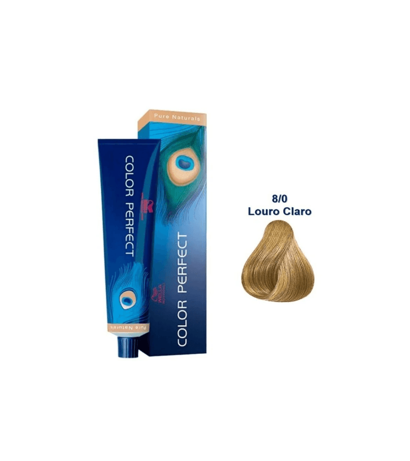 Color perfect 8/0 Louro Claro 60g/60ml - AIKO COSMÉTICOS
