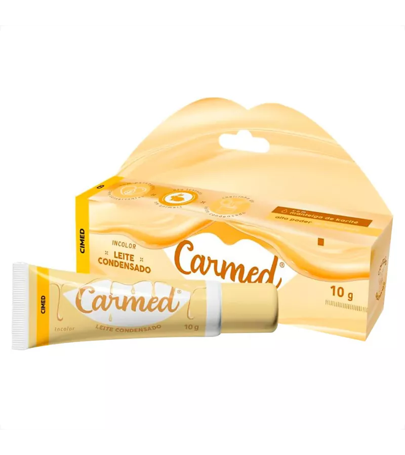 Carmed Leite Condensado Incolor 10g - AIKO COSMÉTICOS