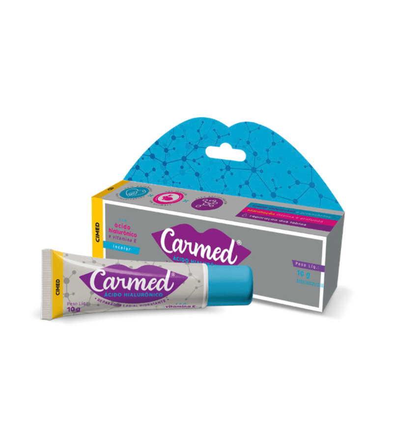 Carmed Ácido Hialurônico e Vitamina E incolor 10g - AIKO COSMÉTICOS