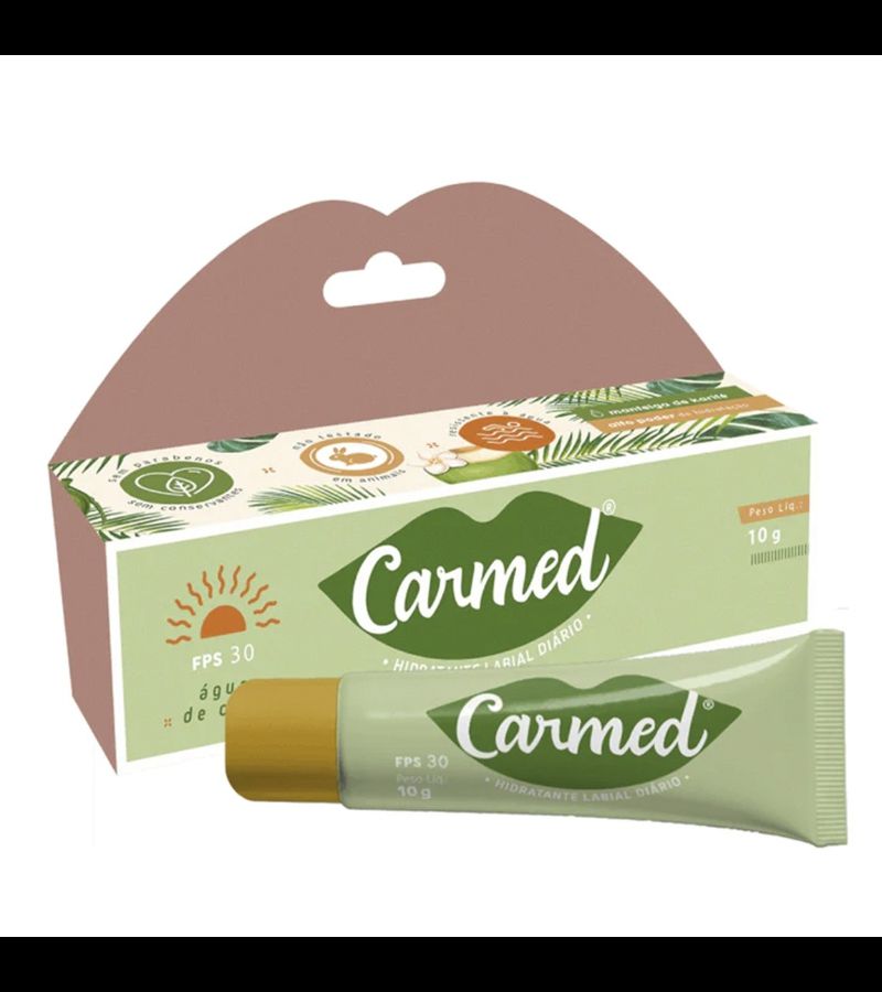 Carmed Água de Coco com FPS30 10g - AIKO COSMÉTICOS