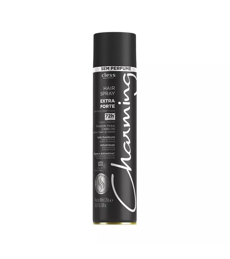 Hair Spray Extra Forte sem Perfume 400ml - AIKO COSMÉTICOS