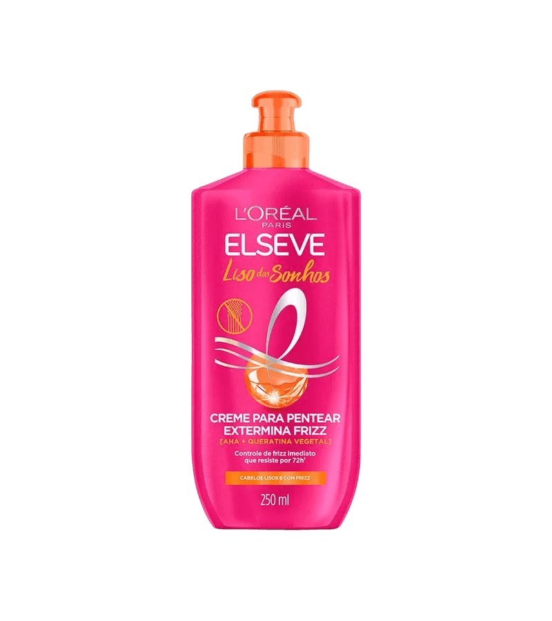 Creme para pentear Liso dos sonhos 250ml - AIKO COSMÉTICOS