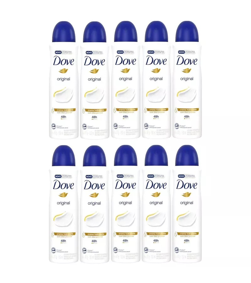 Kit c/ 10 desodorantes Dove Aero 150ml - AIKO COSMÉTICOS