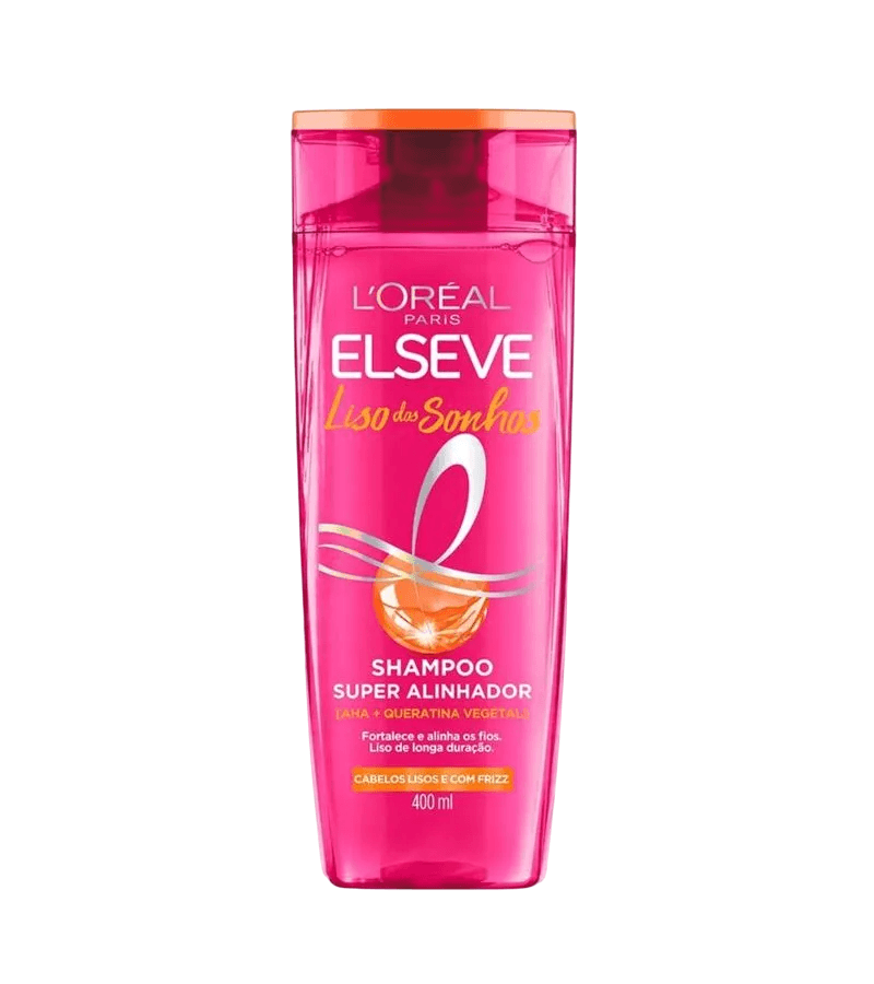 Shampoo Liso dos sonhos 400ml - AIKO COSMÉTICOS