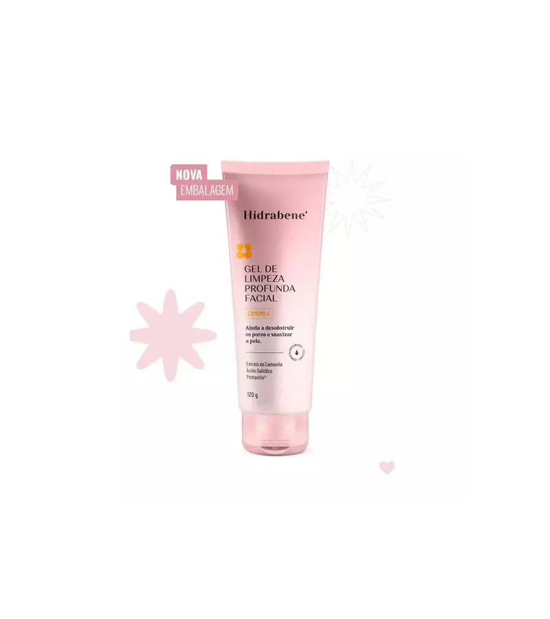 Gel de Limpeza Profunda Facial Camomila 120g - AIKO COSMÉTICOS