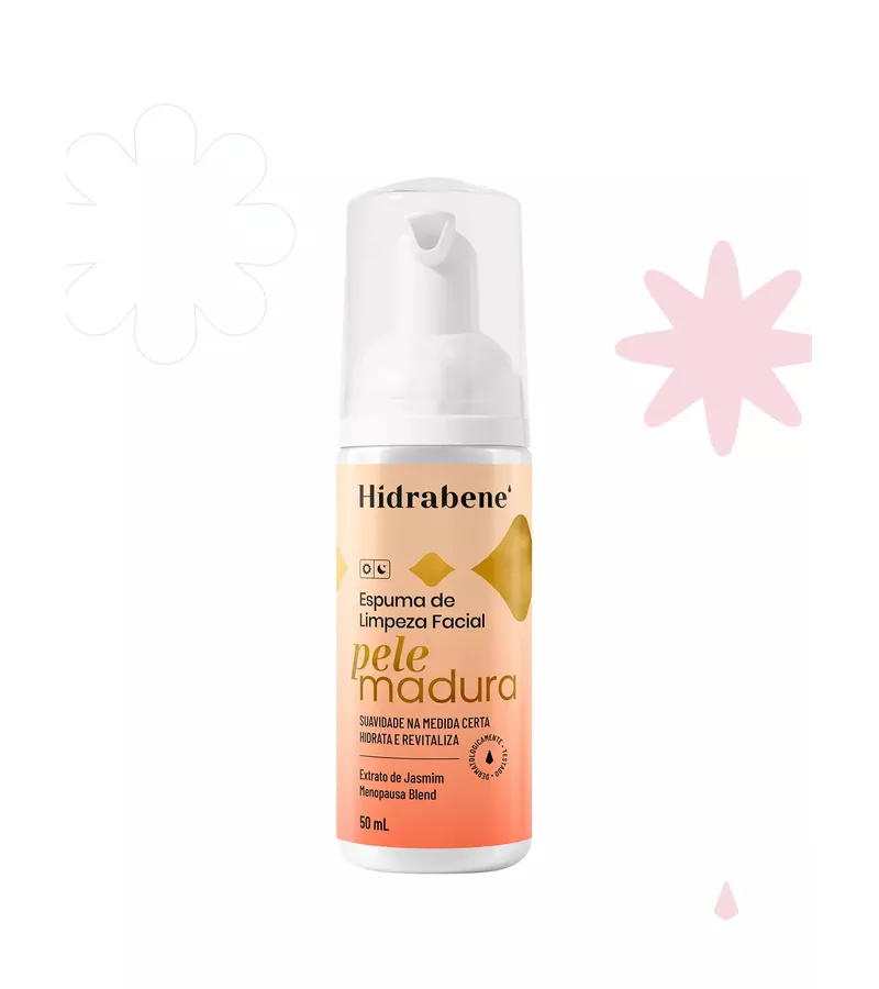 Espuma de Limpeza Facial pele madura 50ml - AIKO COSMÉTICOS