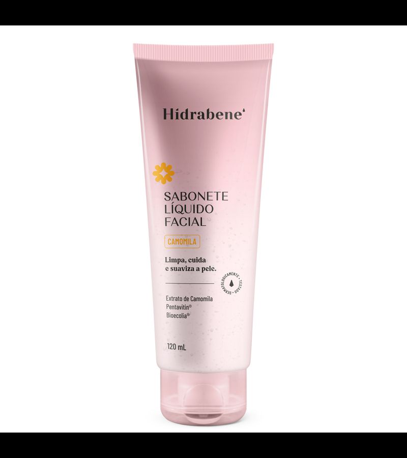 Sabonete Líquido Facial Camomila 120ml - AIKO COSMÉTICOS