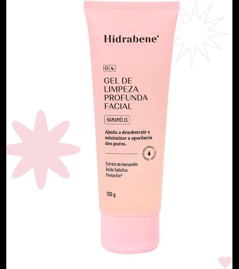 Gel de Limpeza Profunda Facial Hamamélis 120g - AIKO COSMÉTICOS