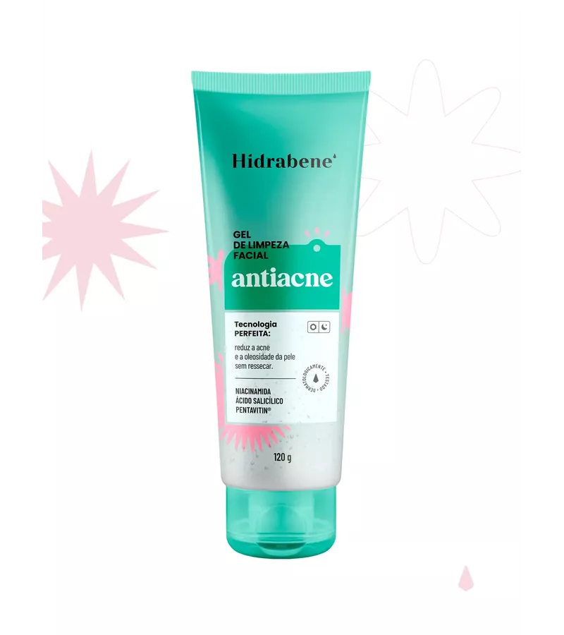 Gel de Limpeza Facial Antiacne 120g - AIKO COSMÉTICOS