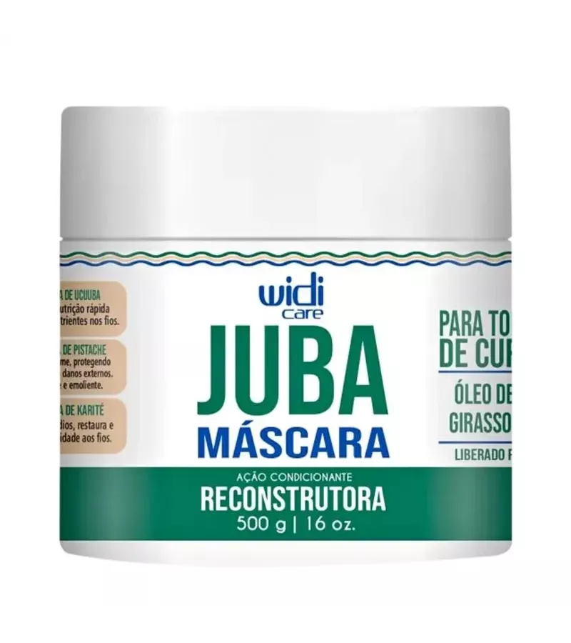 Juba Máscara RECONSTRUTORA 500g - AIKO COSMÉTICOS
