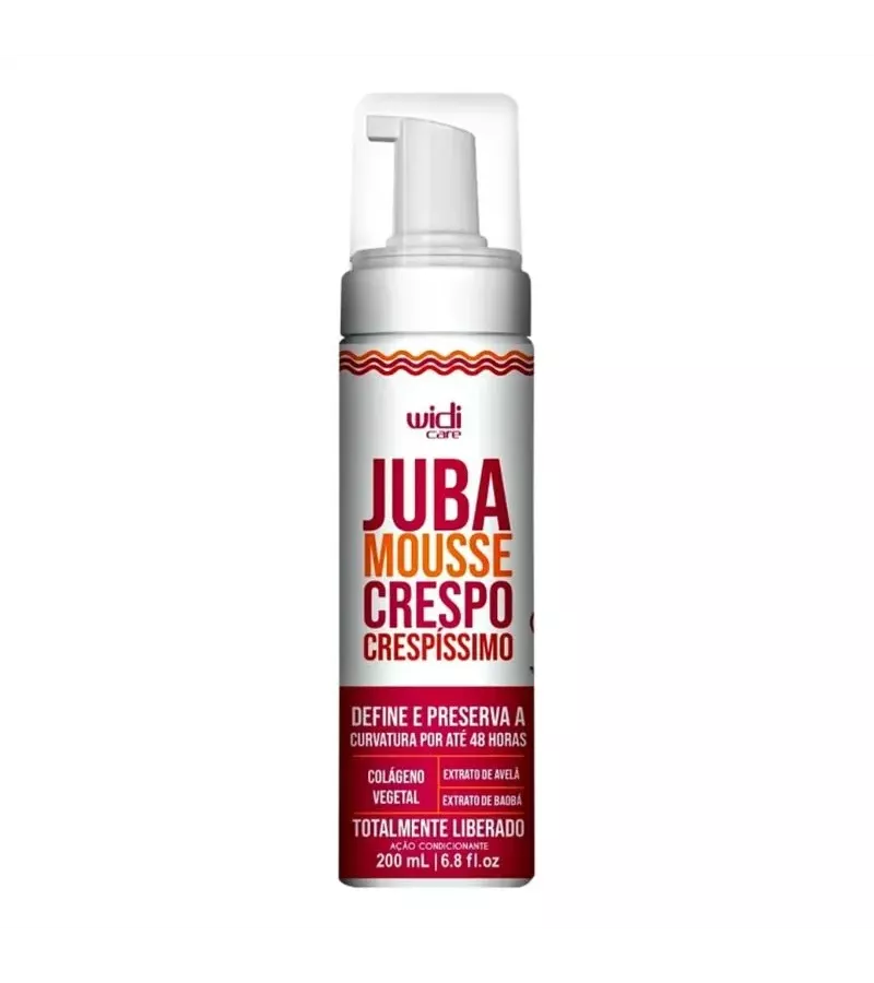 Juba Mousse Crespos Crespíssimo 200ml - AIKO COSMÉTICOS