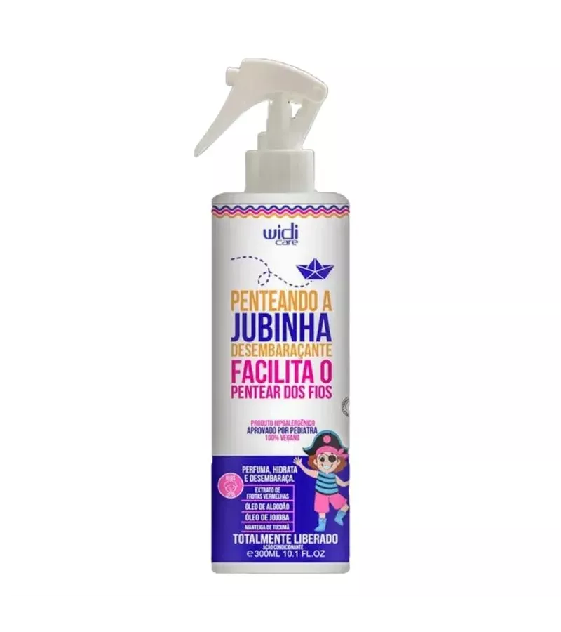 Penteando a Jubinha Desembaraçante 300ml - AIKO COSMÉTICOS