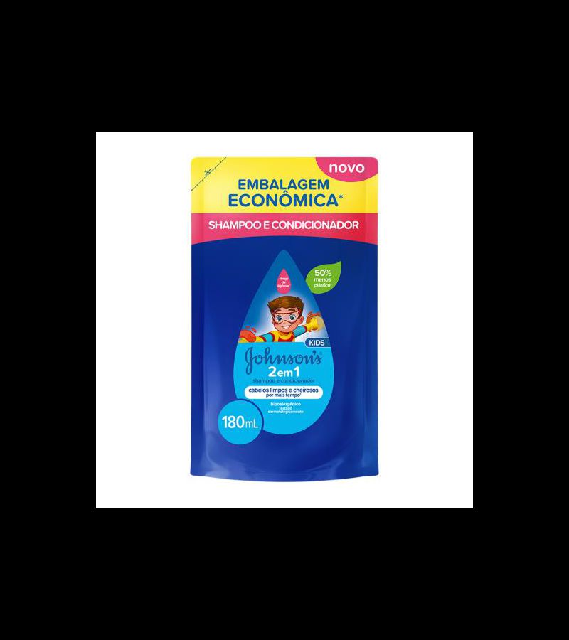 Johnson's 2 em 1 Shampoo e Condicionador Kids Cabe... - AIKO COSMÉTICOS