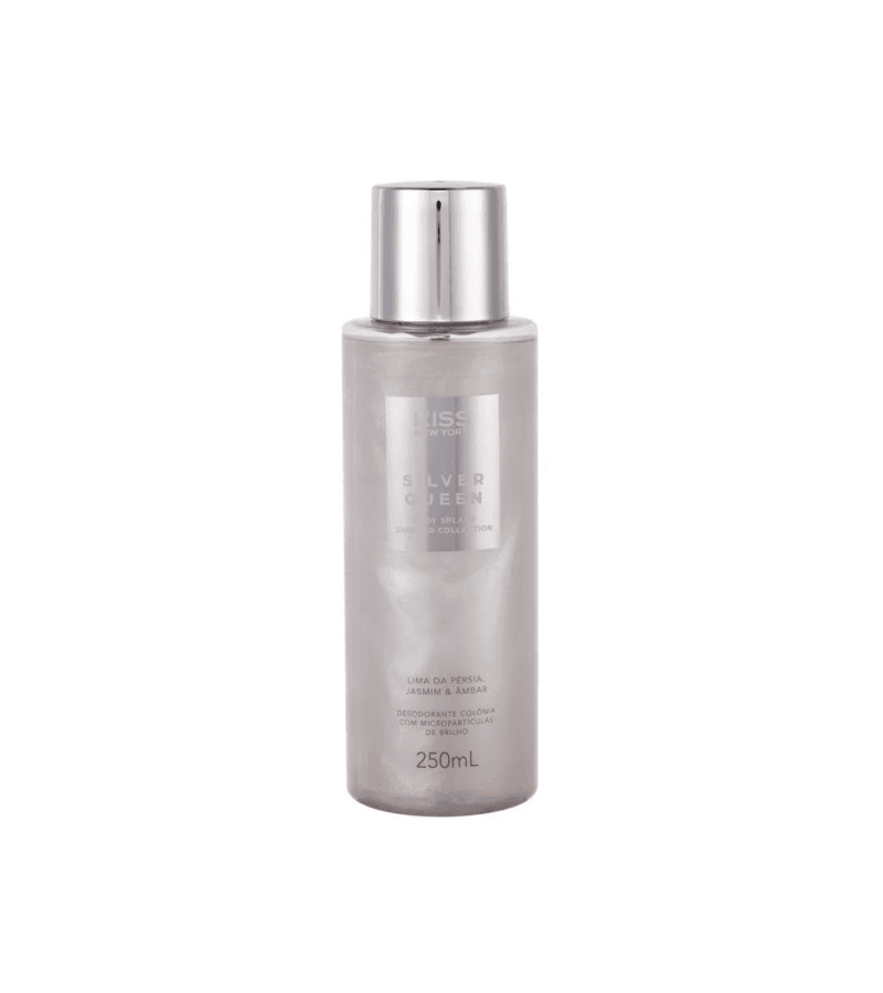 Kiss Body Splash Shimmer Collection Silver Queen 2... - AIKO COSMÉTICOS