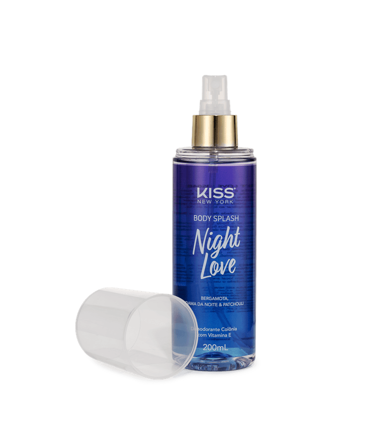 Kiss Body Splash Night Love 200ml - AIKO COSMÉTICOS