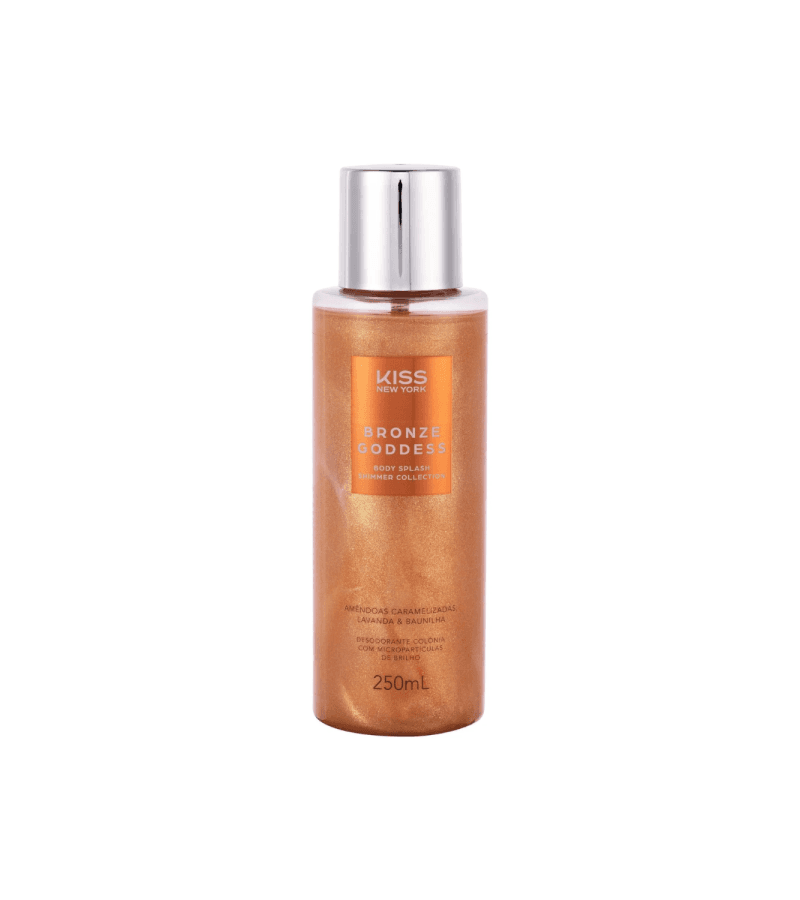 Kiss Body Splash Shimmer Collection Bronze Goddess... - AIKO COSMÉTICOS