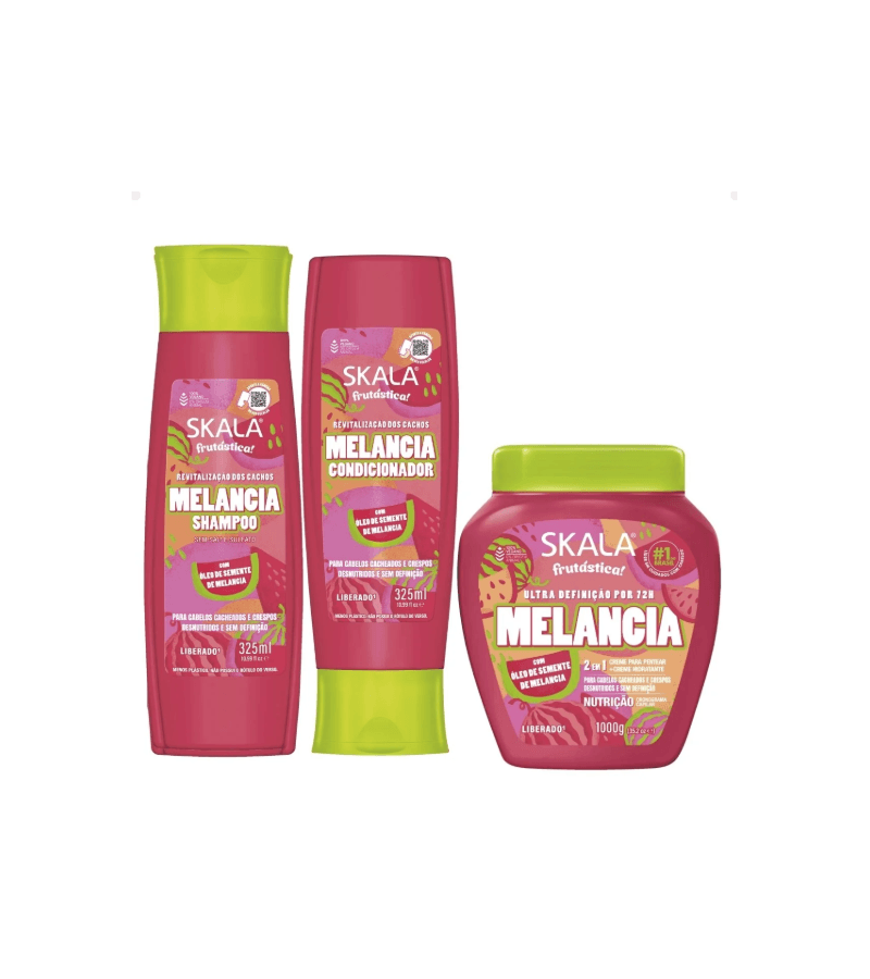 Kit Skala Shampoo + Condicionador + Tratamento Mel... - AIKO COSMÉTICOS