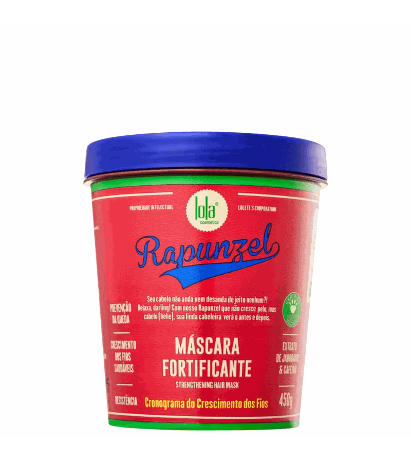 Máscara Fortificante Rapunzel 450g - AIKO COSMÉTICOS